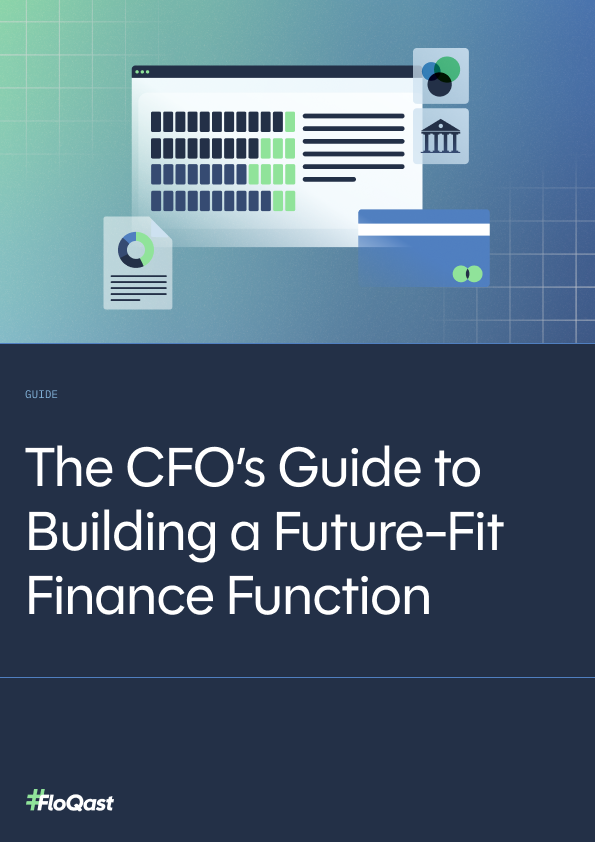 The Cfo S Guide To Building A Future Fit Finance Function